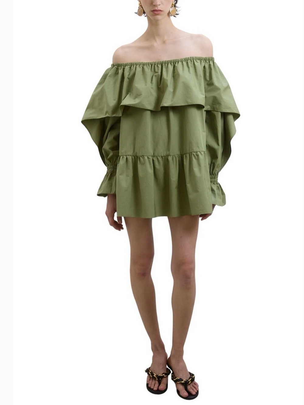 FRANÇOISE Sadie Dress green NWT